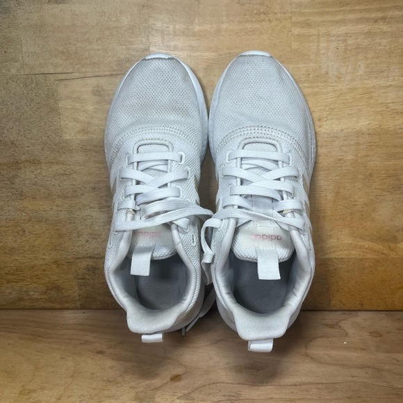 Adidas Puremotion Cloudfoam Womens Size 6.5 Running Shoes White Pink FY8219 - Picture 6 of 8